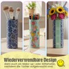 SmileyWorld Tissues - Cylinder Box - 100% Bamboo - Plastic-Free