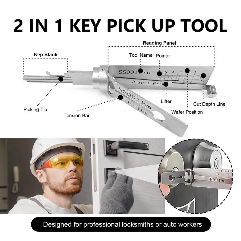 Key Decoder Made of Stainless Steel, Key Decoder Made of