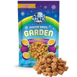 Arctic Farms Garden Pure Freeze Dried Passion Fruit, No Sugar Added, Crunchy Snacks (Passion Fruit)
