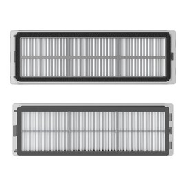 Dreame 2 x Filtro de recambio para Robot Aspiradora D10 Plus, Fácil de cambiar y limpiar, Mejora la calidad de la limpieza, Accesorio original Dreame