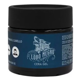 Lobo Negro Cera Gel Hombre Para Cabello Barba Bigote 250gr