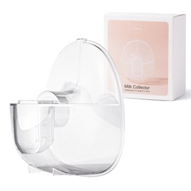 NCVI Replacement Milk Collector Cup Compatible with NCVI Wearable Breast Pump 8111/8131, Breast Pump Accessories, 24mm Flange, 1 PC