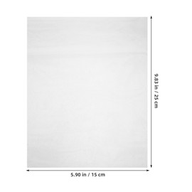 TOPPERFUN 50Pcs Flower Bags, 9.8x5.9in Bouquet Water-retaining Bag, PE Bouquet Flower Water Bag, Transparent Bouquet Water-retaining Bag, Rose Packaging Bag for Flower Arrangement