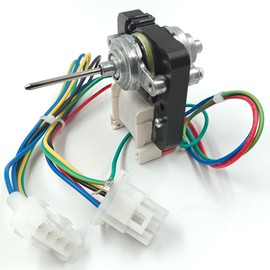241854301 5303918549 Refrigerator Evaporator Fan Motor for Frigidaire Kenmore Electrolux Crosley, Fridge Evaporator Fan Motor Kit Replacement Part SM4301 AP4343697, 1465278 2331827 1637660 240315801
