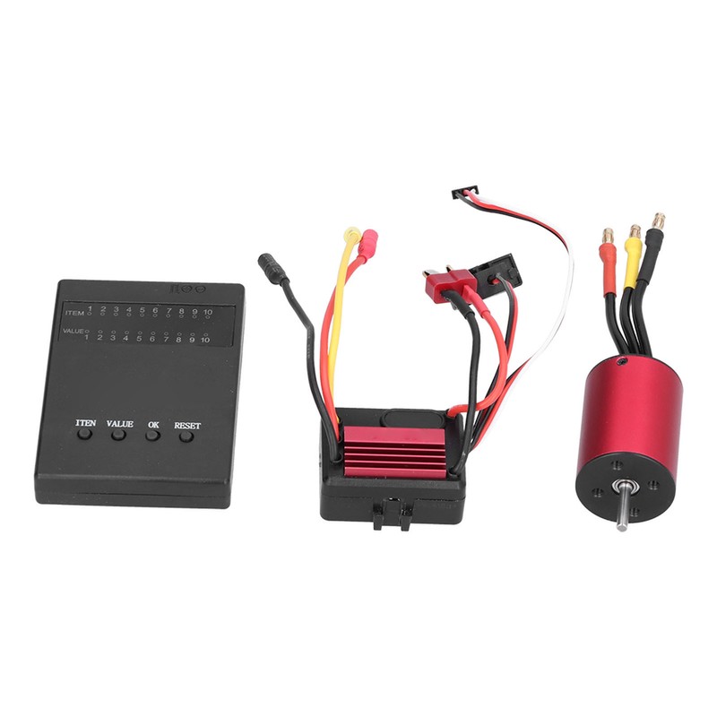 2838 4500KV 4P Brushless Motor 35A Brushless ESC+Programming Card for
