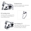 Rockyu Men's Ring, 925 Silver, Children's Year, Zodiac Sign, Design,