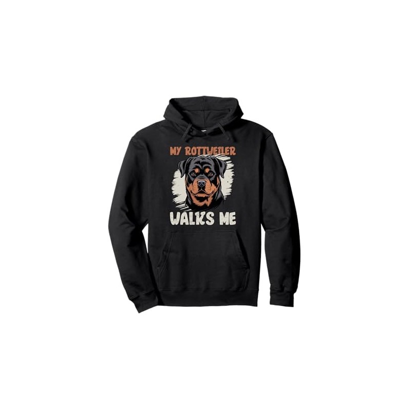 Rottweiler Dog Rottie Pullover Hoodie