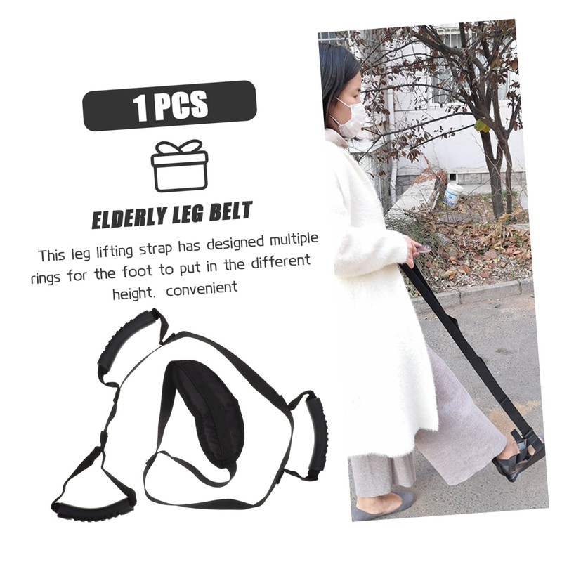 KOMBIUDA Multi-function Leg Lifter Belt Nylon Leg Lift Strap for