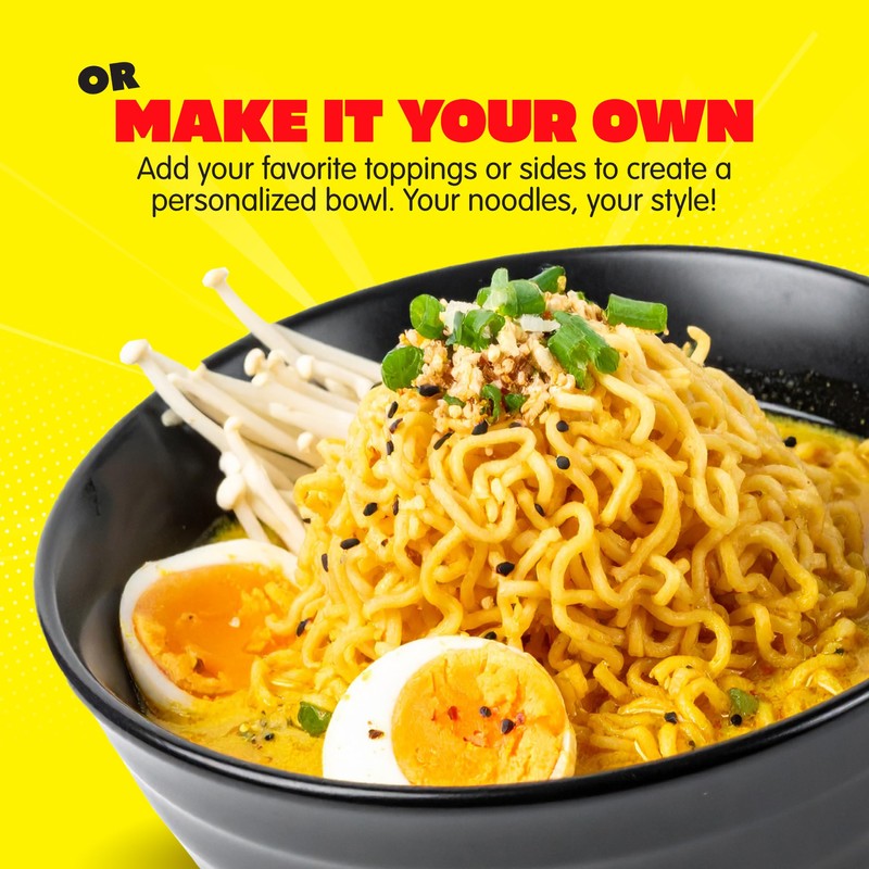 Curry Flavor Instant Noodles (Pack of 5) — Mi Sedaap