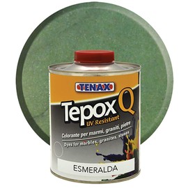 Tenax Tepox Q Stain for Stone - 1/4 Liter Green