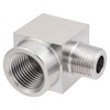 Yoebor Stainless Steel Reducer 90 Degree Barstock Street Elbow 1/4"