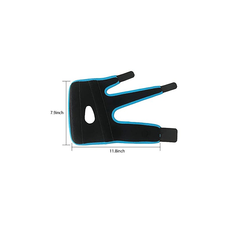 Adjustable 2 Finger Splint with Aluminum Strip, Adults Teens Finger