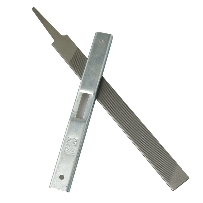 RLECS Chain Saw Sharpener Depth Gauge with Flat File for