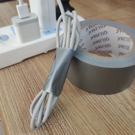 QILIMA Heavy Duty Duct Tape, Professional Grade Duct Tape for Photographers, Industrial, Professional Use, 2 Inch X 30 Yards, 5 Rolls Gray