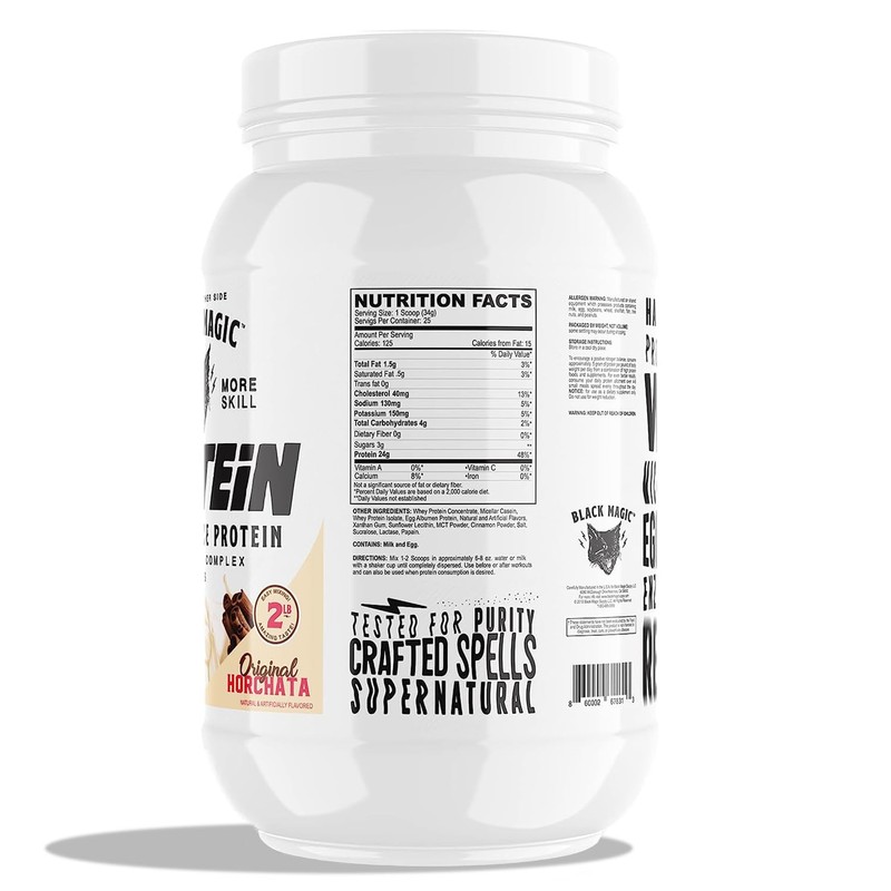 Black Magic Protein - 2 LB - Original Horchata