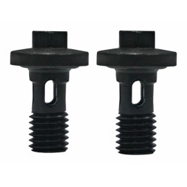 SPOOLOGIC Set Of 2 High Flow Banjo Bolt for 94-03 7.3L Powerstroke