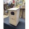 Gregg's Black-belied whistling duck nest box (white cedar)
