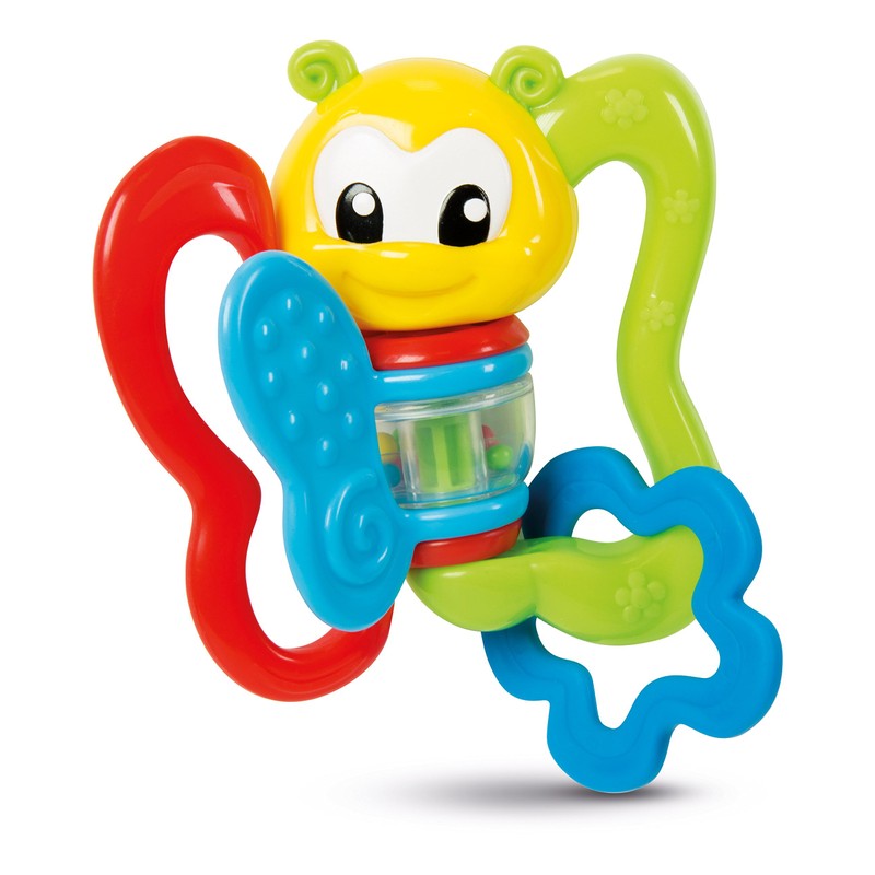 Clementoni 0401113 Schmetterling Rassel