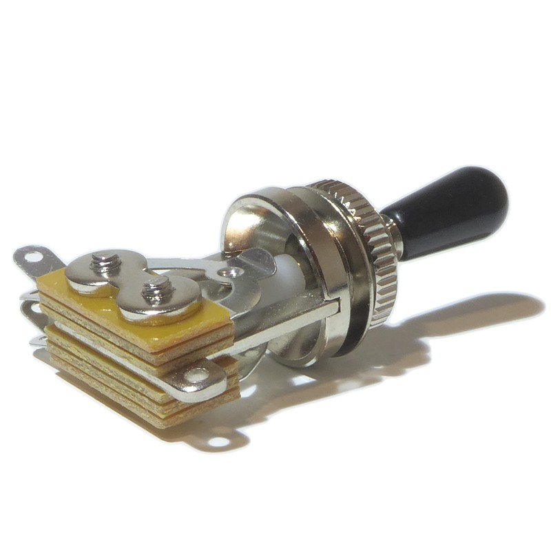 Electric guitar toggle switch 3 way in chrome (rhythm treble)