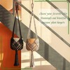 Hanging Planter with Patterns,2Packs Macrame Plant Hangers Indoor Macrame for