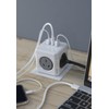 PowerCube 4 Power Outlet 2 USB A and 1 USB