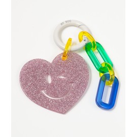 Mybu MYBOO WINKY HEART KEY CHAIN SET - pink