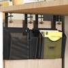 INLDY Under Desk Drawer, Desk Side Storage, Hanging Desks Organizer,