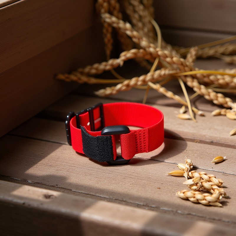 2Pcs Red Crow Rooster Collar, Crow Collar Rooster CollarNo Crow