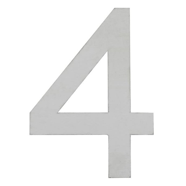 ARREGUI SEC11-T1 Stainless Steel House Number | Modern Mailbox House