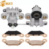 John Deere Brake Caliper w/ Pads Front Rear LH &