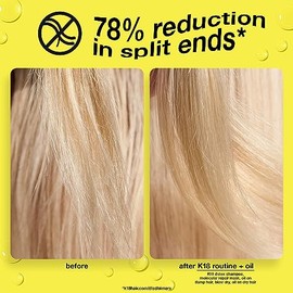 K18 Aceite Para El Cabello Reparador Molecular, Aceite Sin Peso Para Un Cabello Más Fuerte Y Saludable, Adecuado Para Todo Tipo De Cabello, 0.34 Fl Oz