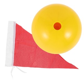 WHAMVOX Soccer Agility Training Set with Water-Filled Base Durable Corner Flags and Poles for Efficient Soccer Drills Easy Setup for and Players