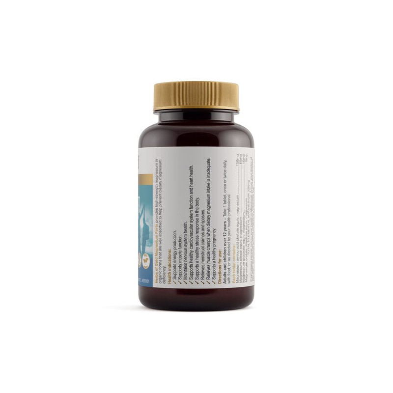 Herbs Of Gold Magnesium Forte 60 Tablets