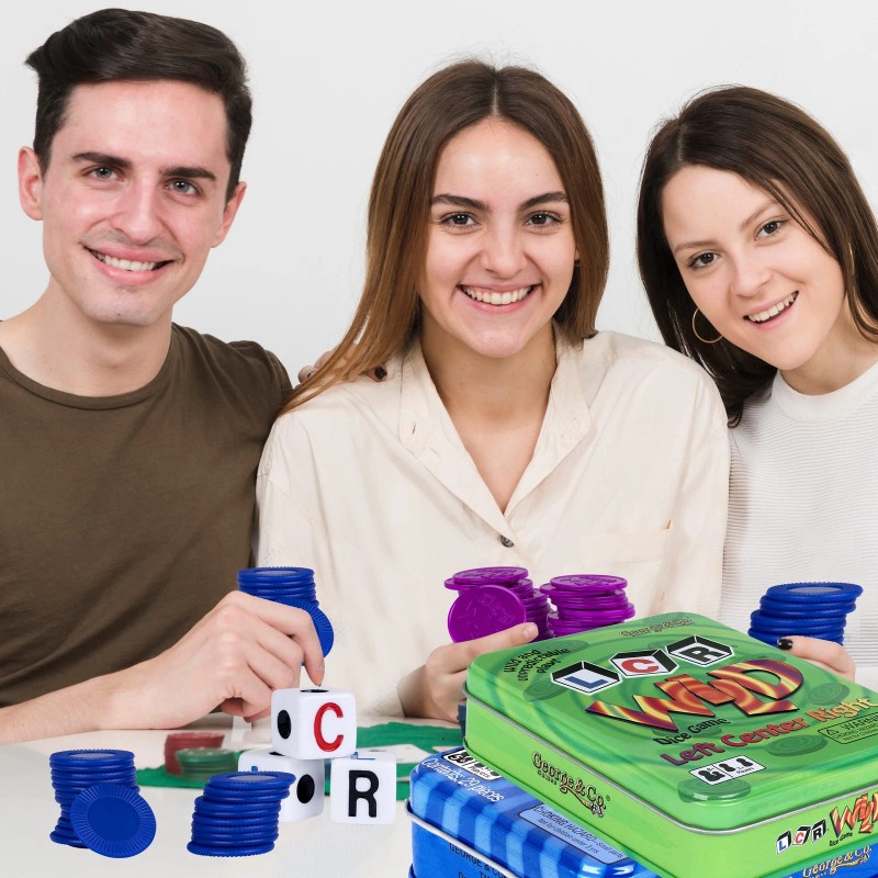 George & Company Llc LCR (Left Right Center) in Blue