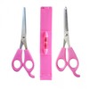 Hairdressing Scissors Self Hair Bangs Cut Cutting Beauty Thinning Scissors Set 3ea