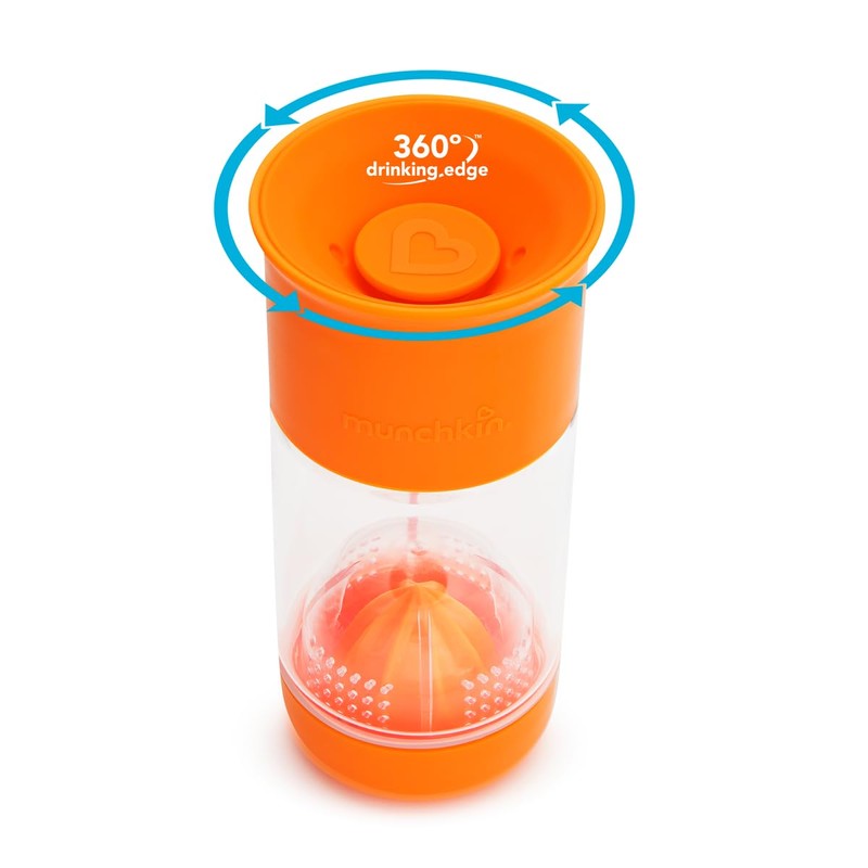 Munchkin Miracle 360 Fruit Infuser Sippy Cup, 14 oz/414 ml,