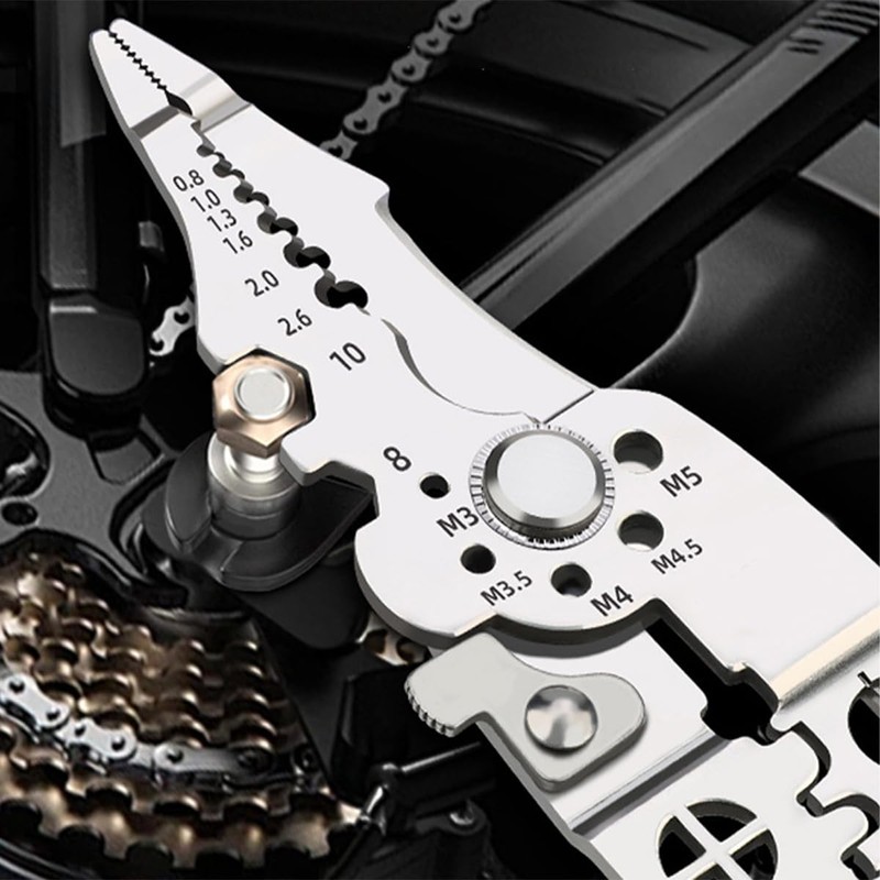 ieron Crimping Pliers Multi-Function Wire Stripping Pliers Wire Crimping And