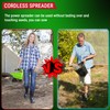 GARCARE 7.2V Cordless Seed Spreader - Capacity 3.3L, 2.0Ah Built-in