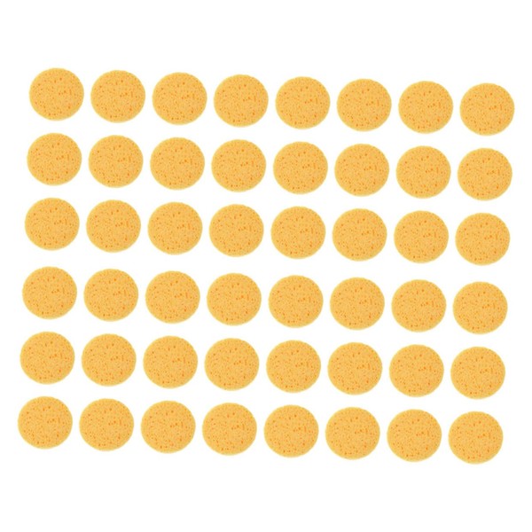50Pcs Cleansing Exfoliating Facial Sponges for Makeup Removal Skin Care