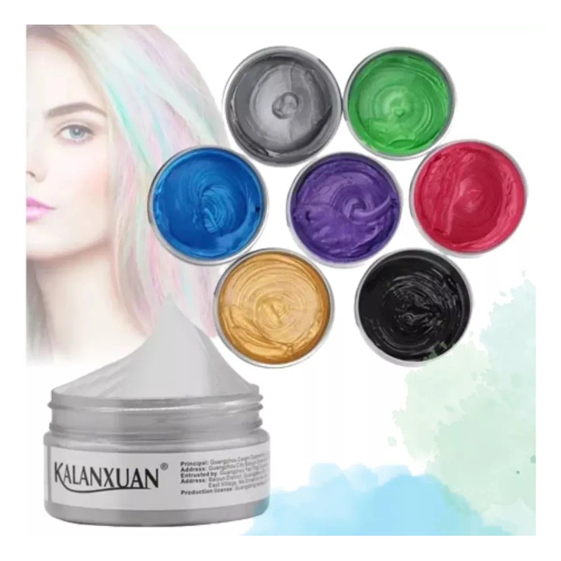 Kalanxuan Cera Pintar Cabello Hair Wax Colores Varios Full