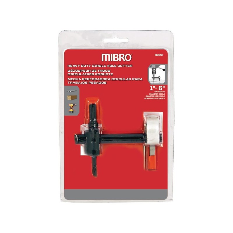 MIBRO 460271 Adjustable Circle Hole Cutter