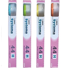 DENT.EX Systema Toothbruth, Set of 4, Assorted