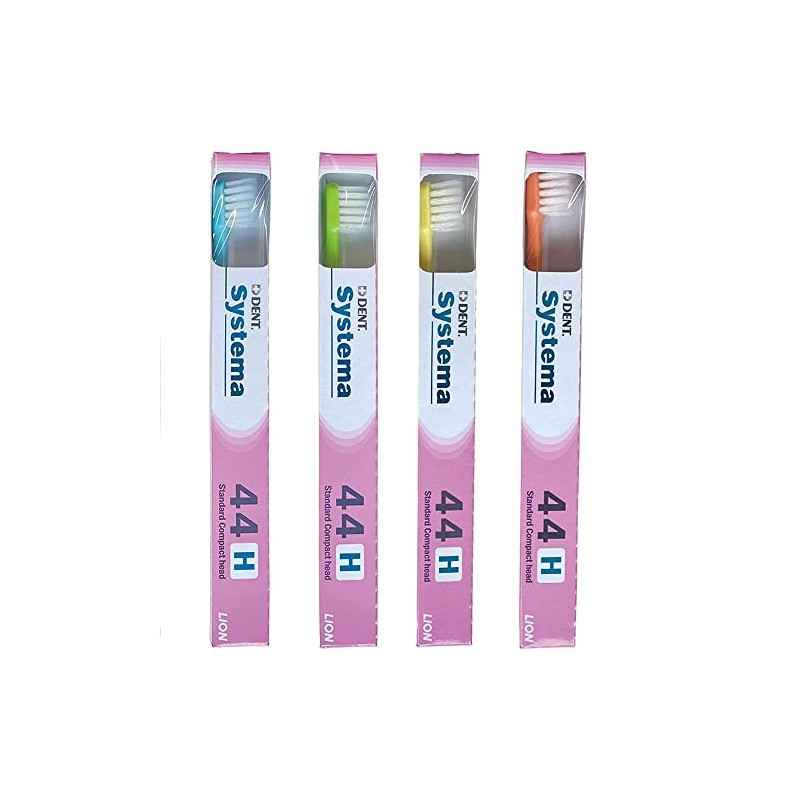 DENT.EX Systema Toothbruth, Set of 4, Assorted