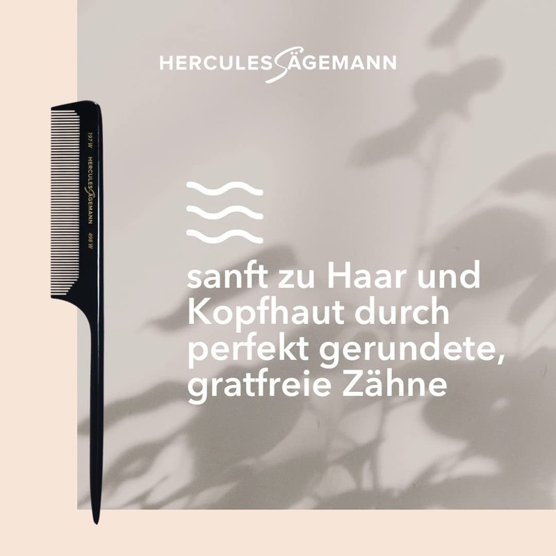 Hercules Sägemann NYH Stielkamm 197/W8.5 498/W, 1er Pack (1 x