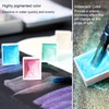 PHOENIX Artist Grade Watercolor Paint Set - 24 Colors Half