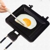 Outdoor Folding Handle Muffin Sandwich Baking Pan Multifunctional Camping Picnic