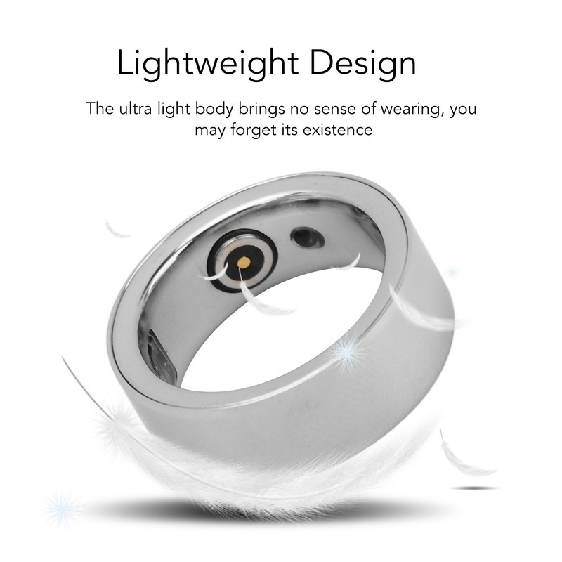 Smart Ring Body Temperature Sleep Monitoring Step Recording Sports Health