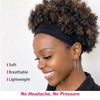 Headband Afro Kinky Curly Wigs For Black Women Short Curly