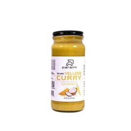 Parami Thai Curry Sauce Size 16 OZ (Gluten Free, Dairy Free, Nut Free) (Yellow, Pack of 3)