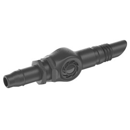 Gardena Micro-Drip-System Connector 4.6 mm (3/16 inch): Accessories for Connecting Distributor and Drip Pipes, for Extending Pipes, with Easy & Flexible Connection Technology (13213-20)